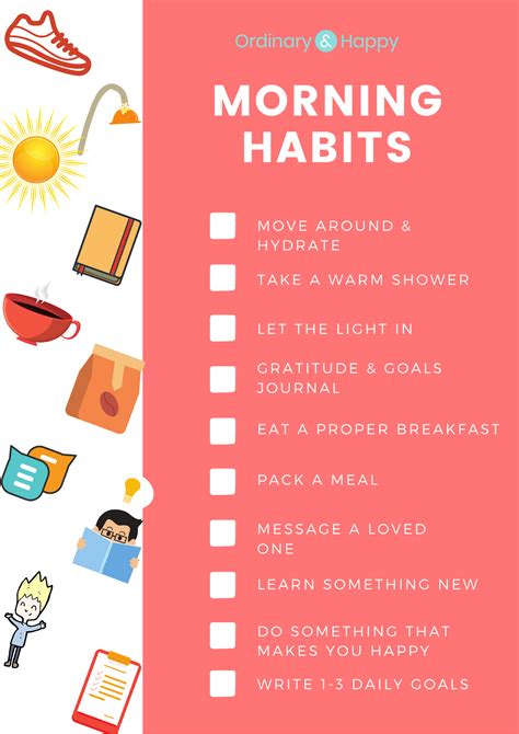 morning routine 32 habits to become more productive in your morning PDF